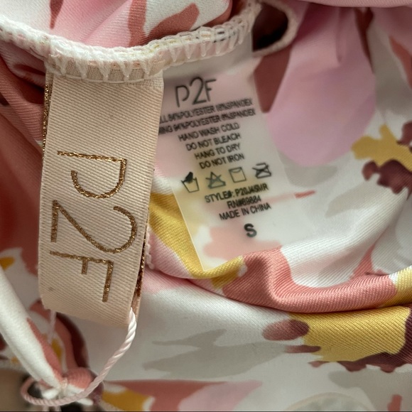 Lulus Carly Floral Leopard Print Cutout Swimsuit - Picture 9 of 10